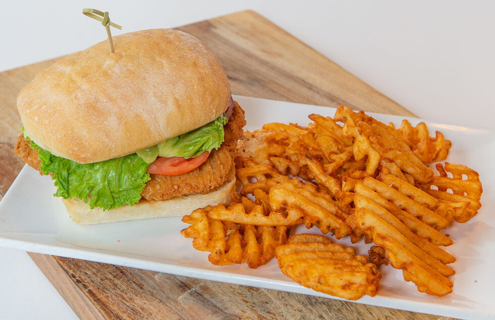 Crispy Chicken Sandwich | Mad Rose Pub